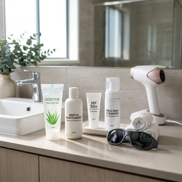 best aftercare accessories and maintenance for home laser devices