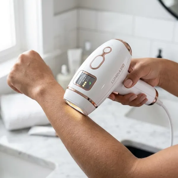 ipl hair removal devices with automatic skin tone sensors
