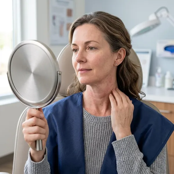 What happens during professional neck IPL?