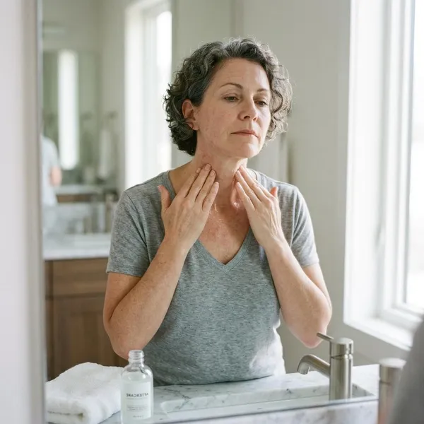 What does neck IPL recovery look like?